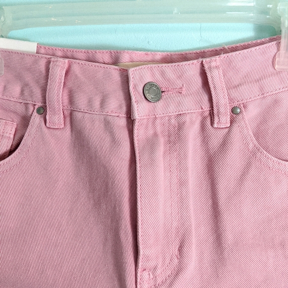 NWT PacSun Pink Mom High-Waisted Shorts - Picture 6 of 10